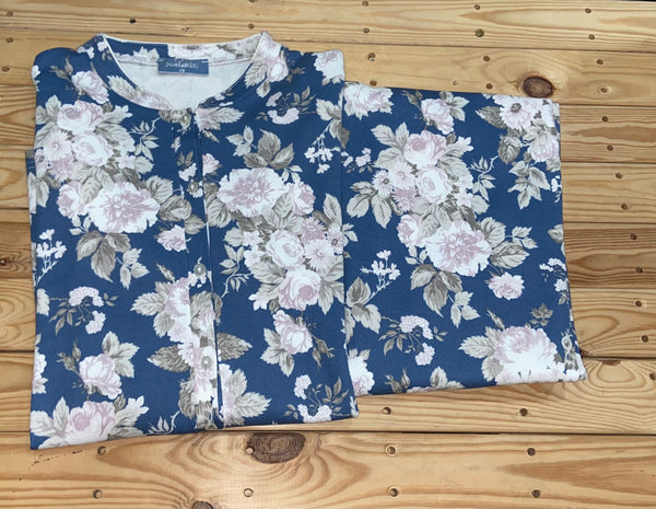 Pigiama donna caldo cotone PI19240