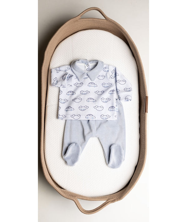 Spezzato ciniglia neonato 7182