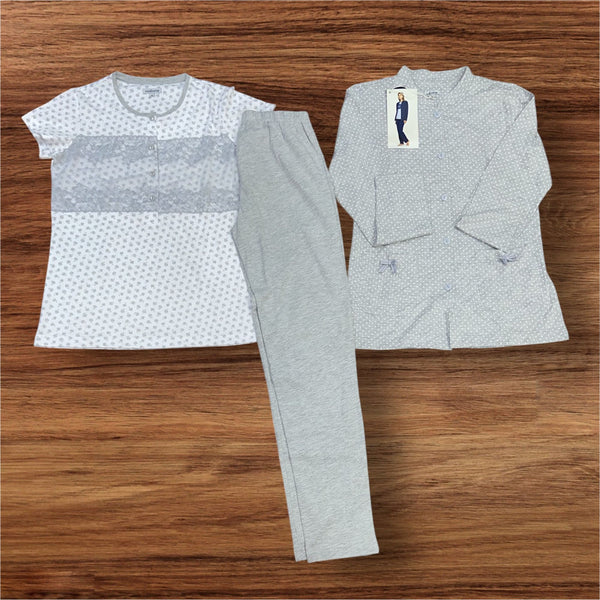 Pigiama donna 3 pezzi FA6454