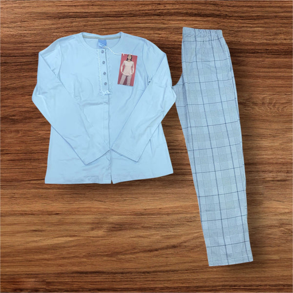 Pigiama donna caldo cotone FA7495