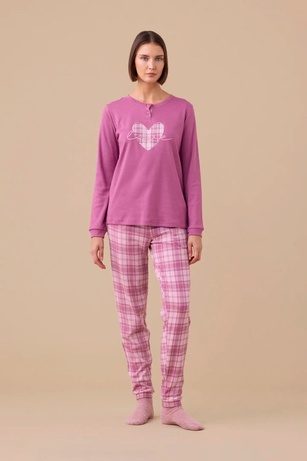 Pigiama donna felpato FA9187