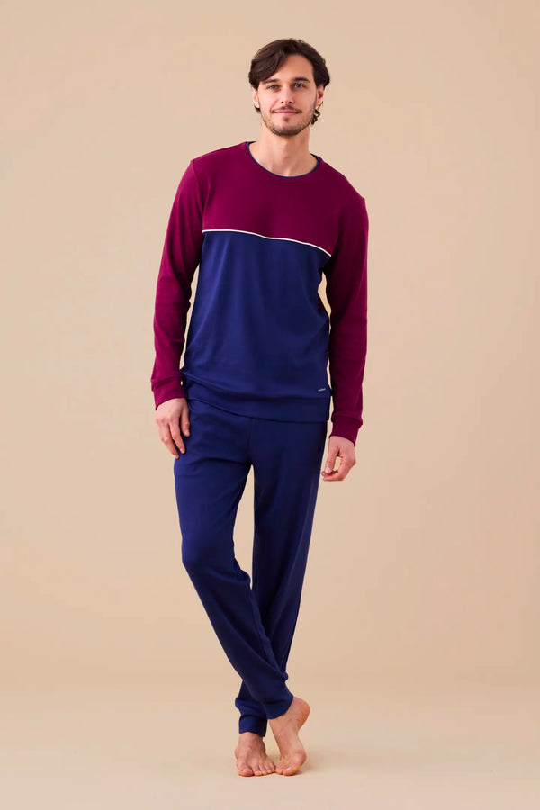 Pigiama uomo caldo cotone FC3137