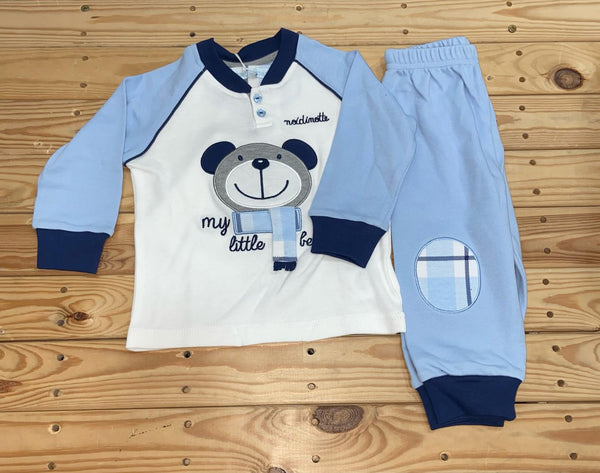 Pigiama neonato caldo cotone FT533