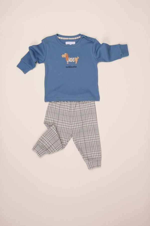 Pigiama caldo cotone neonato FT869