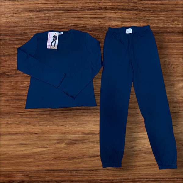 Pigiama donna caldo cotone P9179