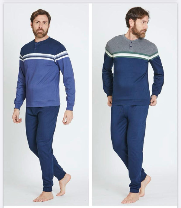 Pigiama uomo caldo cotone U7007
